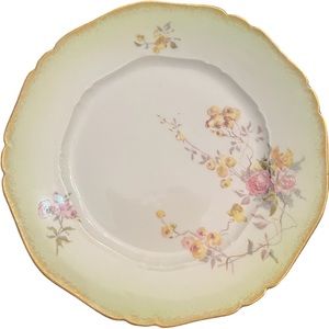 Antique France Limoges Decorative Plate